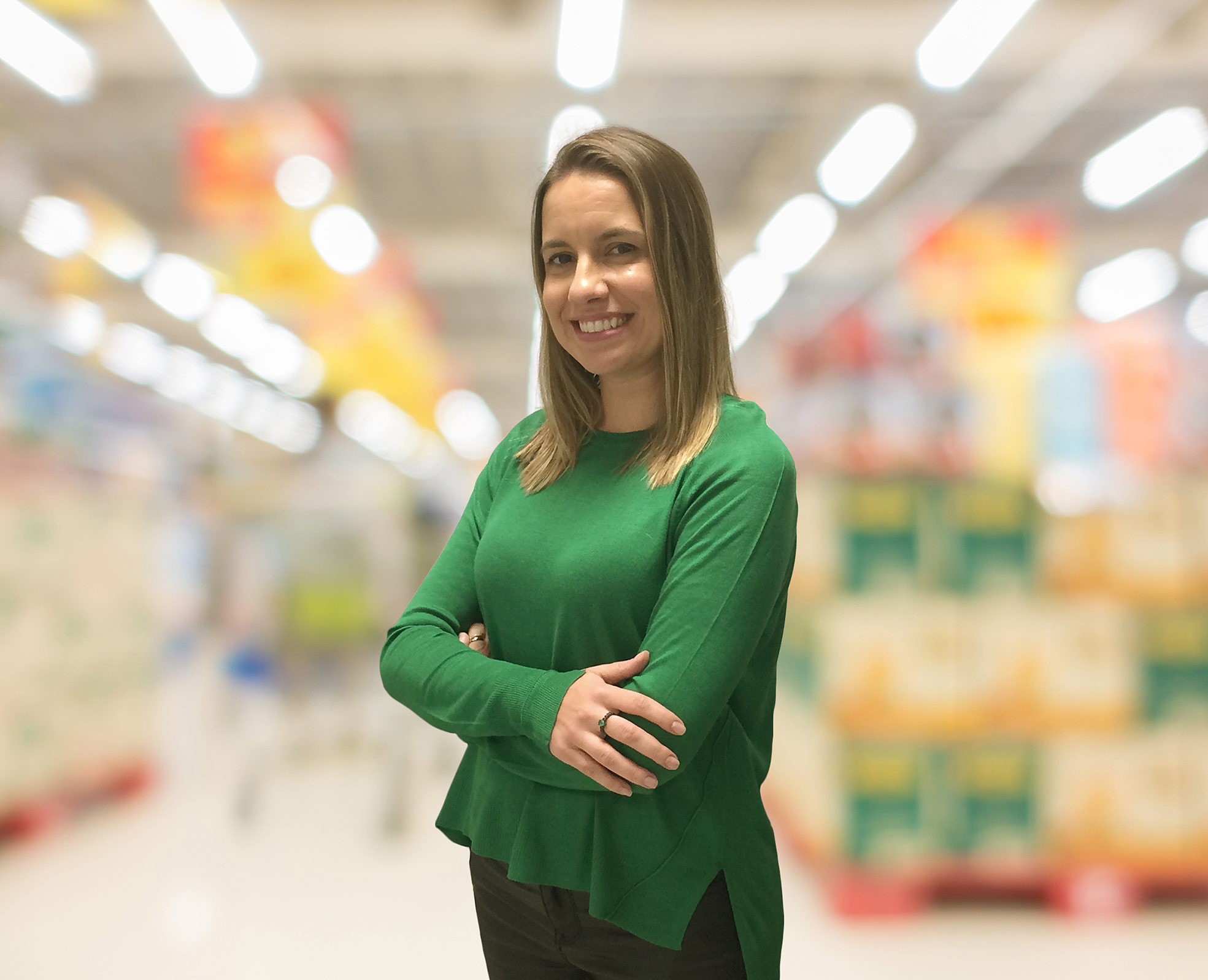 Fabiana Mourão, Head de Marketing da Lopes Supermercados. Foto: Divulgação.