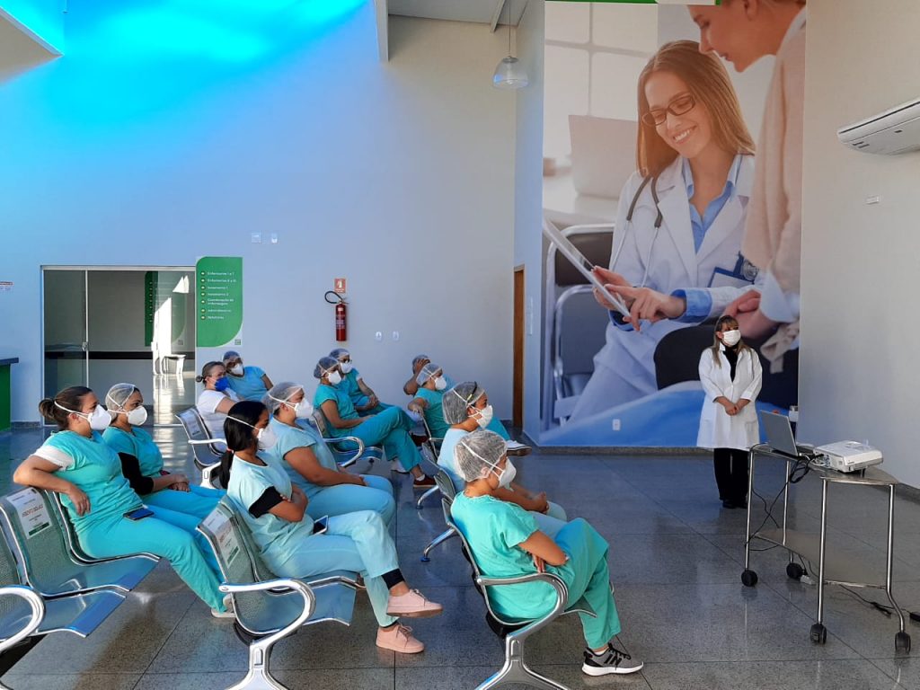 Profissionais de saúde se destacam no Hospital Regional de Luziânia