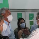 Ronaldo Caiado no Hospital Regional de Formosa