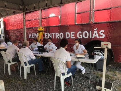 Hetrin - Hospital Estadual de Trindade explica sobre o processo de doação de medula óssea. Unidade gerida pelo Instituto de Medicina, Estudos e Desenvolvimento (IMED)