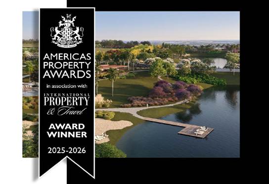 Lago Di Vino, empreendimento da Abitte Urbanismo em Cuiabá, é premiado no Internacional Americas Property Awards 2025-2026.