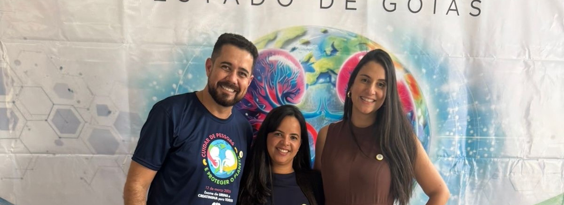 Unidades de saúde estiveram no Simpósio de Nefrologia em Goiás: fortalecendo a rede de cuidado renal e promovendo a prevenção.