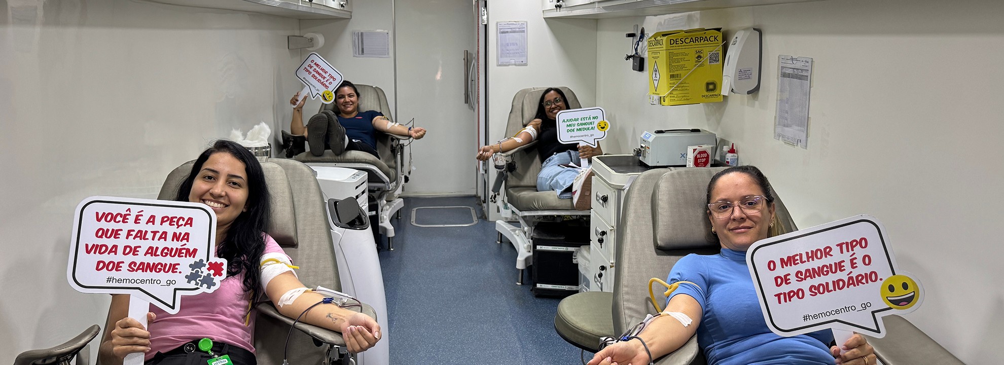 O Hospital Estadual de Trindade (Hetrin) realizou uma campanha de doação de sangue, coletando 79 bolsas que podem ajudar 316 pessoas e incentivando novos voluntários.